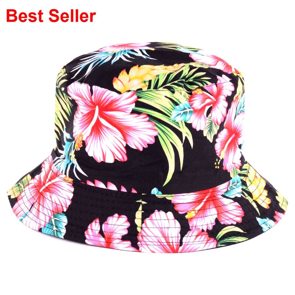 Reversible Lightweight Packable Bucket Hat 100% C… - image 1